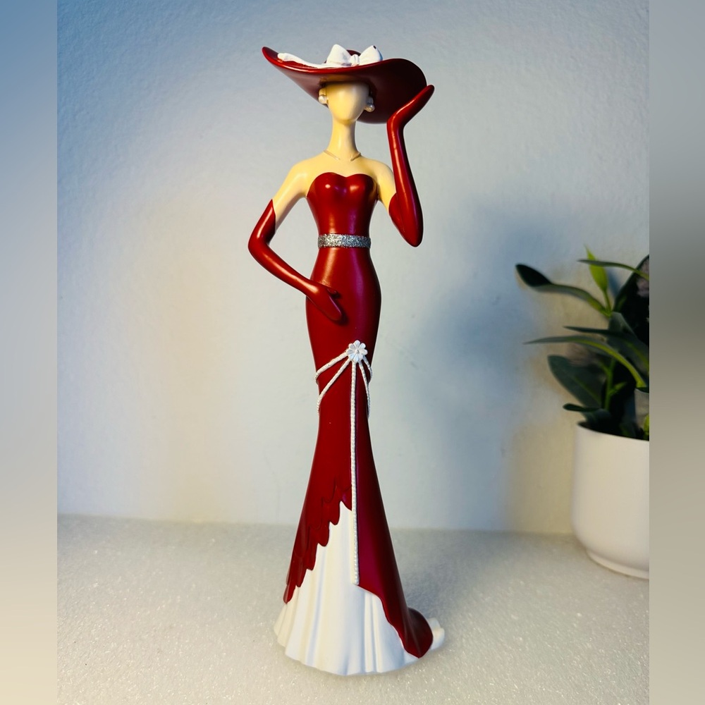 Glamorous Lady Woman Figure Birth Stone Jewelry Holder